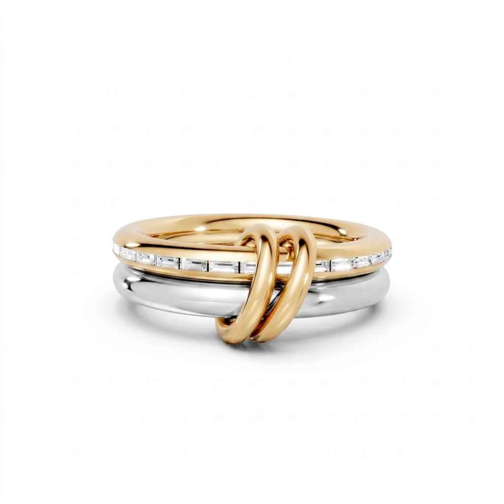 Custom Duo Baguette Ring | 18K | Size 6 | Deposit