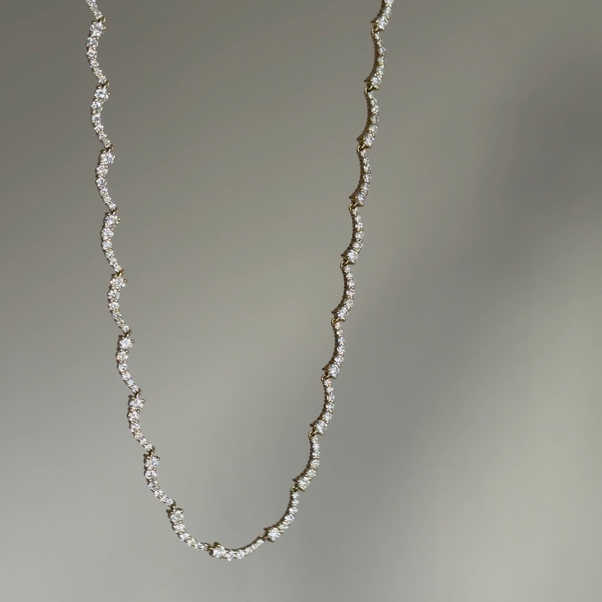 Luna Tennis Necklace