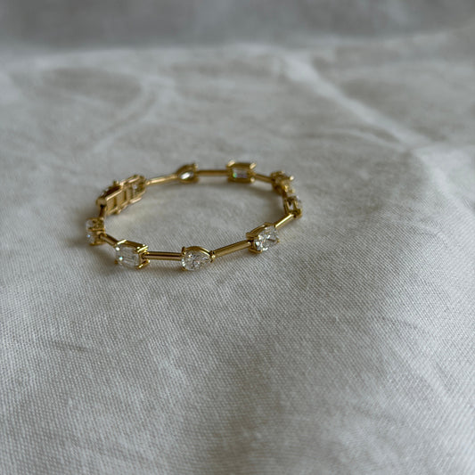 Karen Fancy Shape Tennis Bracelet