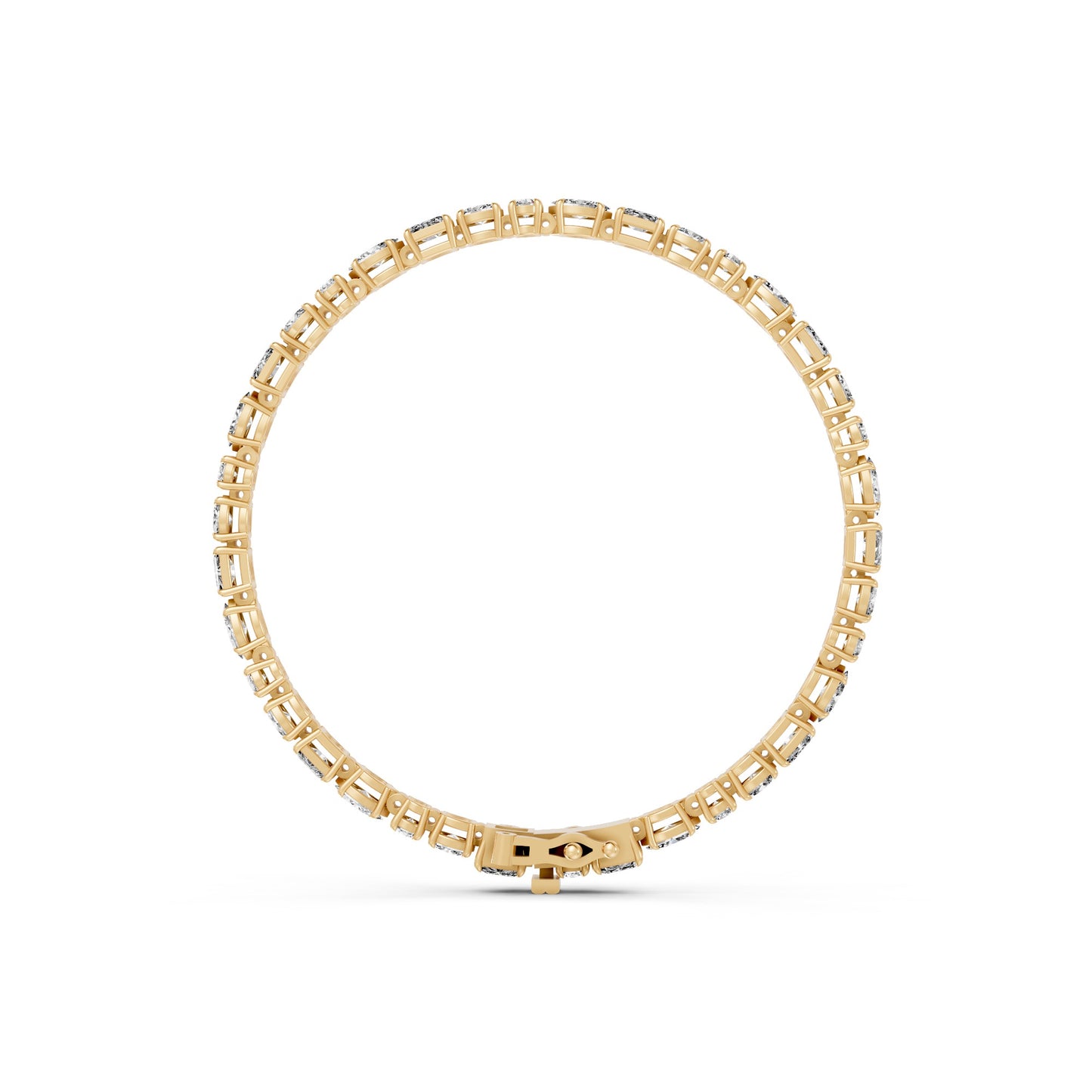 Liora Fancy Shape Tennis Bracelet