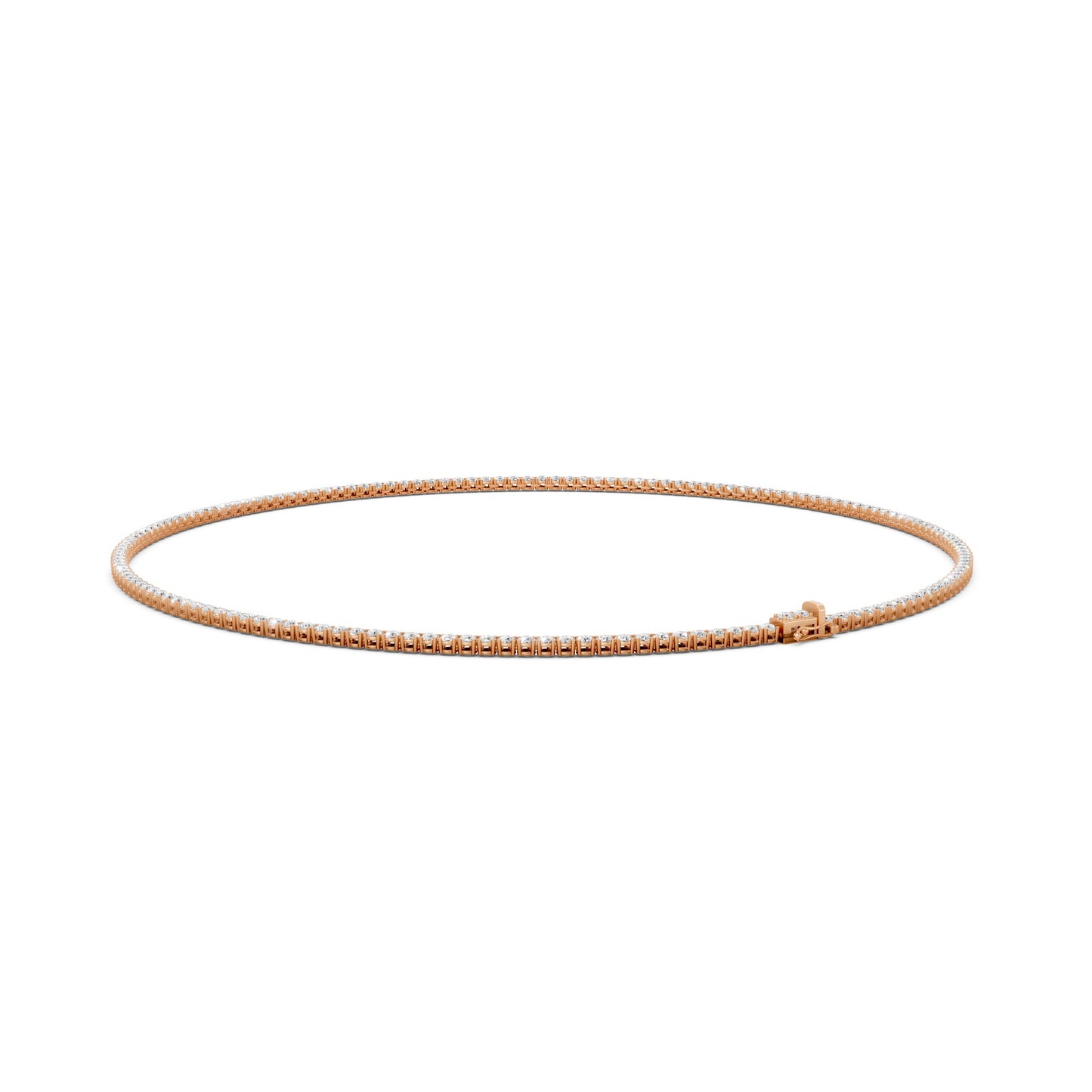 Celene Tennis Necklace (Lab Diamonds)