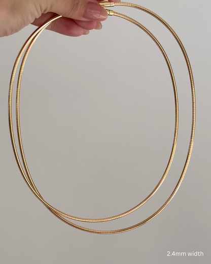 Omega Chain Necklace
