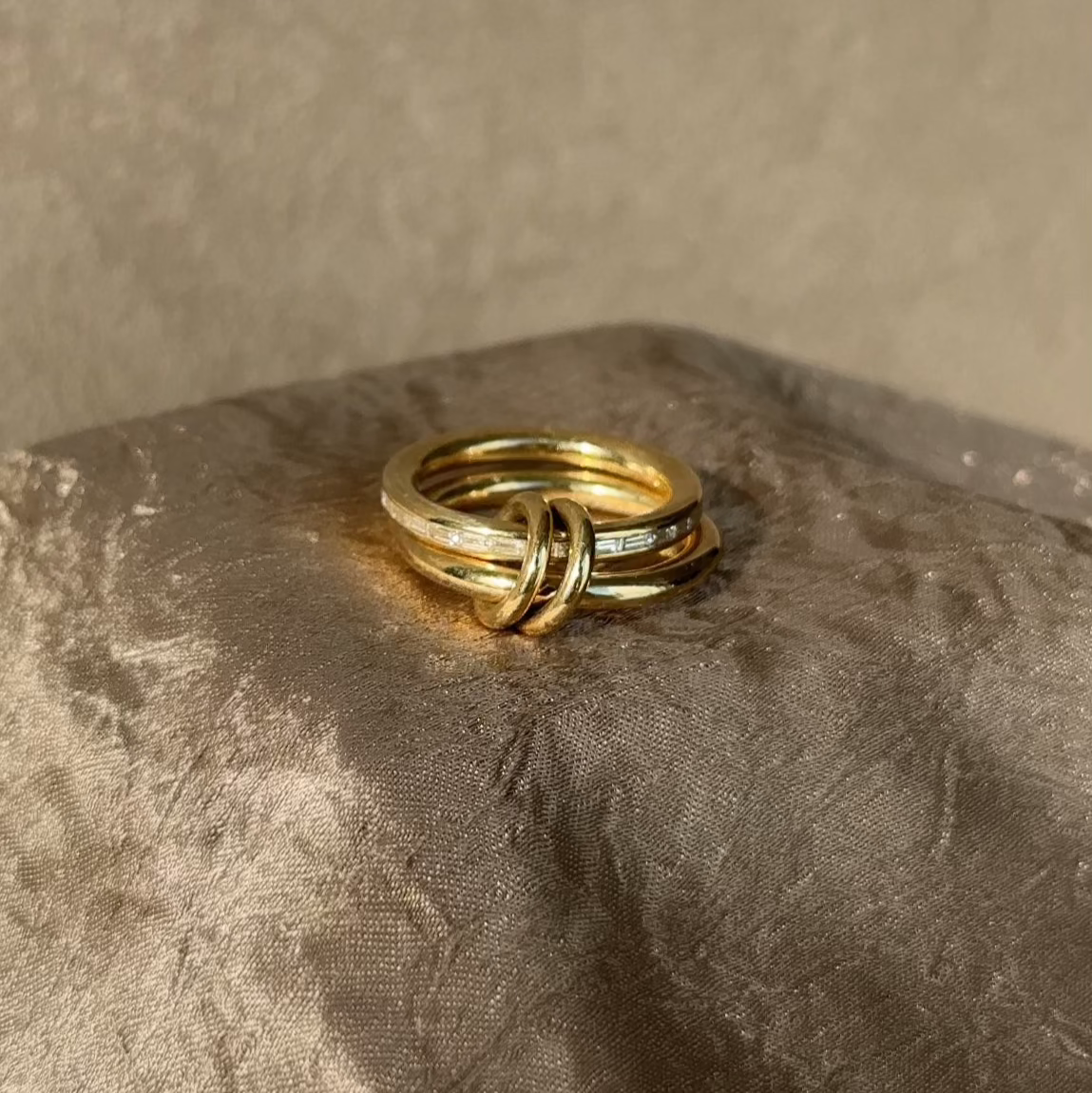 Duo Baguette Ring