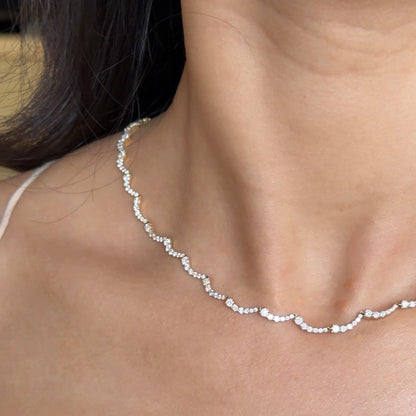 Luna Tennis Necklace
