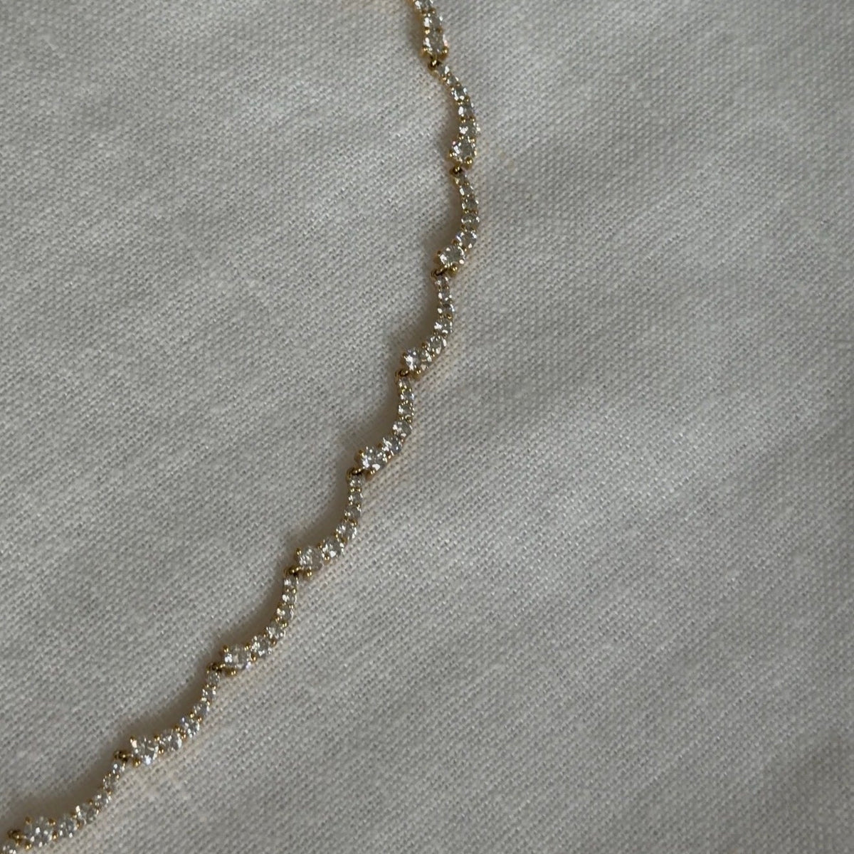 Luna Tennis Necklace