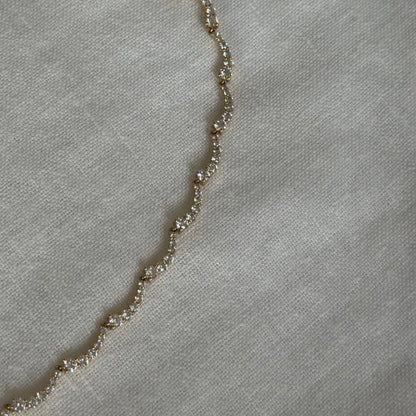 Luna Tennis Necklace