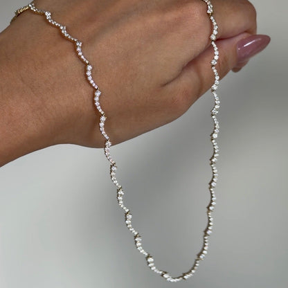 Luna Tennis Necklace