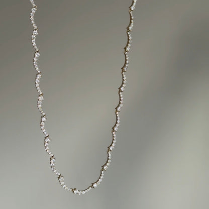 Luna Tennis Necklace