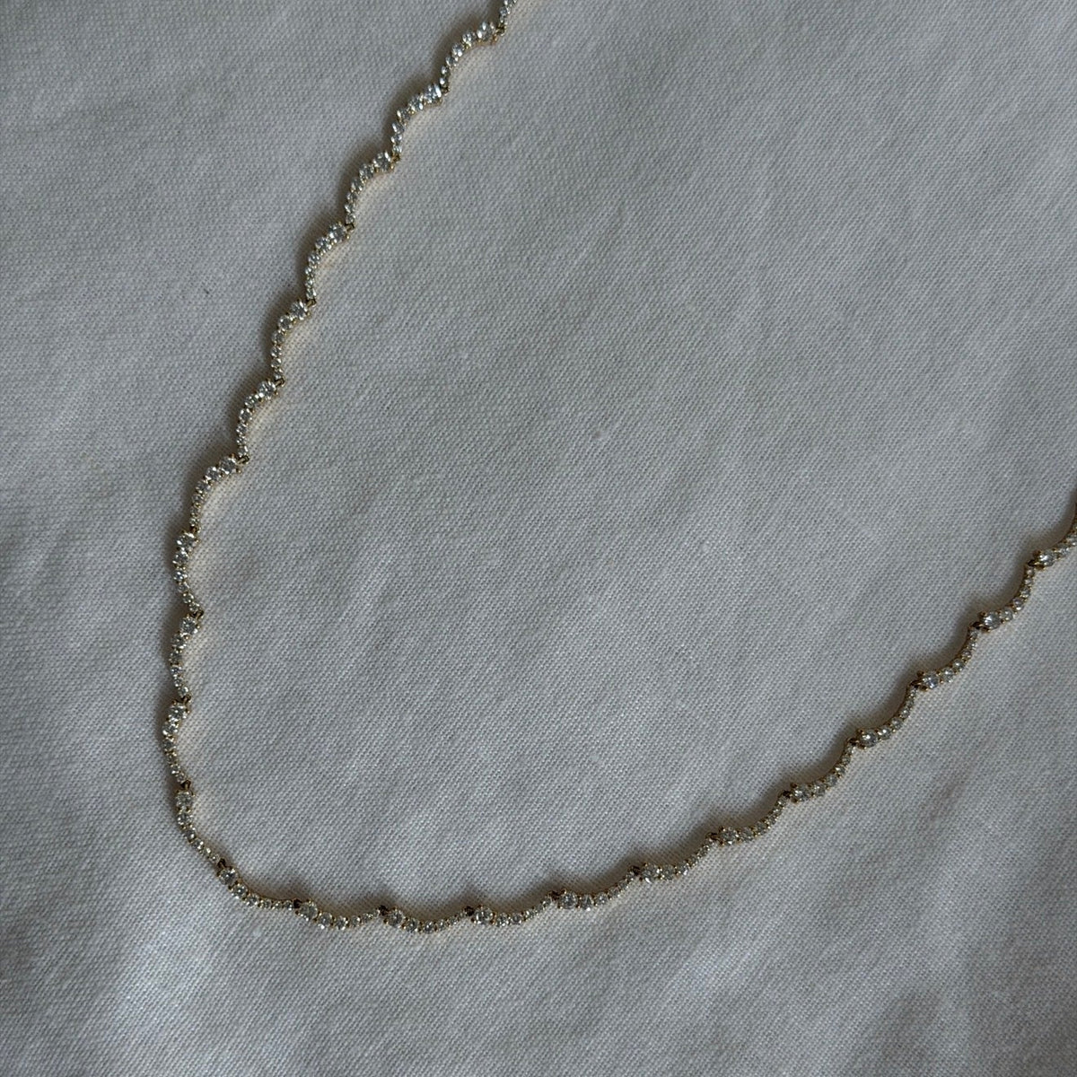 Luna Tennis Necklace