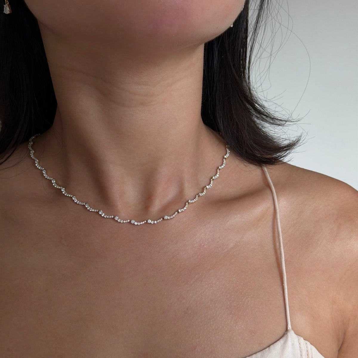 Luna Tennis Necklace