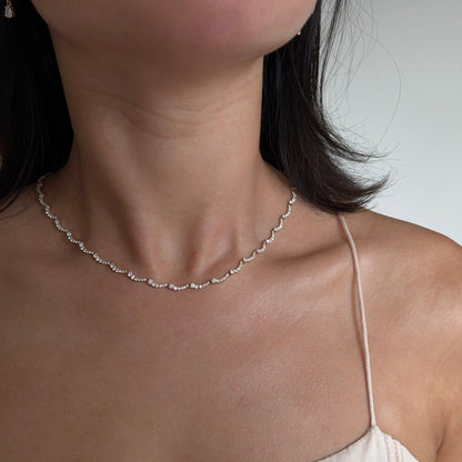 Luna Tennis Necklace