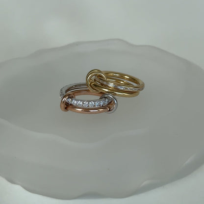 Duo Baguette Ring