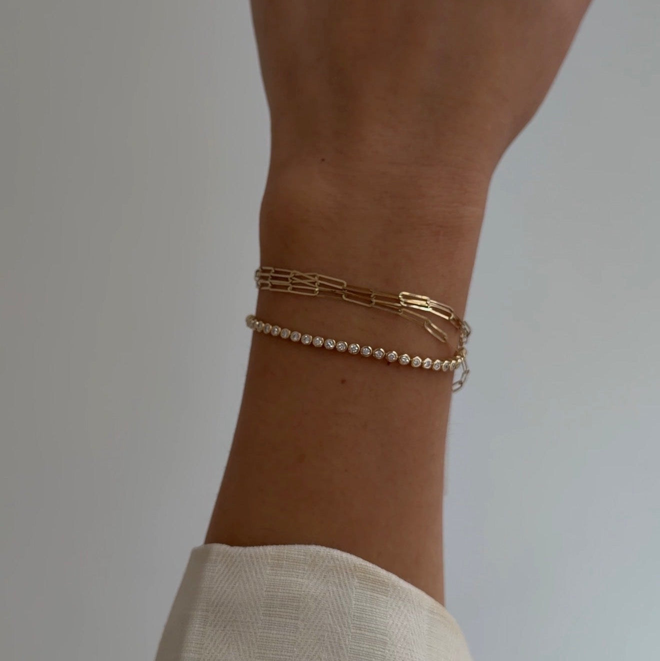 Hana Half Tennis Bracelet