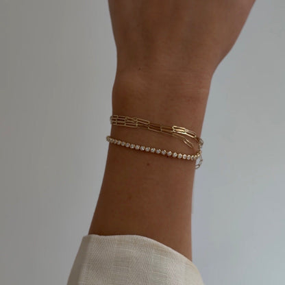 Hana Half Tennis Bracelet