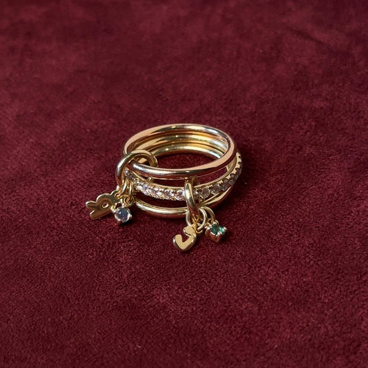 Luna Charm Ring