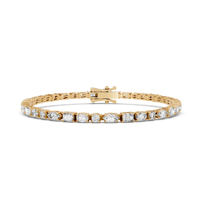 Liora Fancy Shape Tennis Bracelet