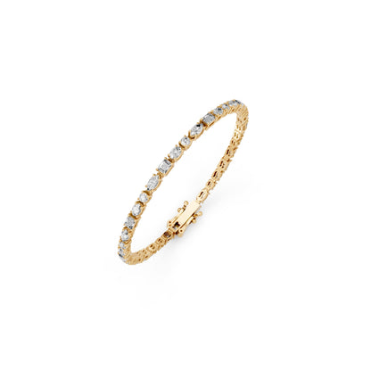 Liora Fancy Shape Tennis Bracelet