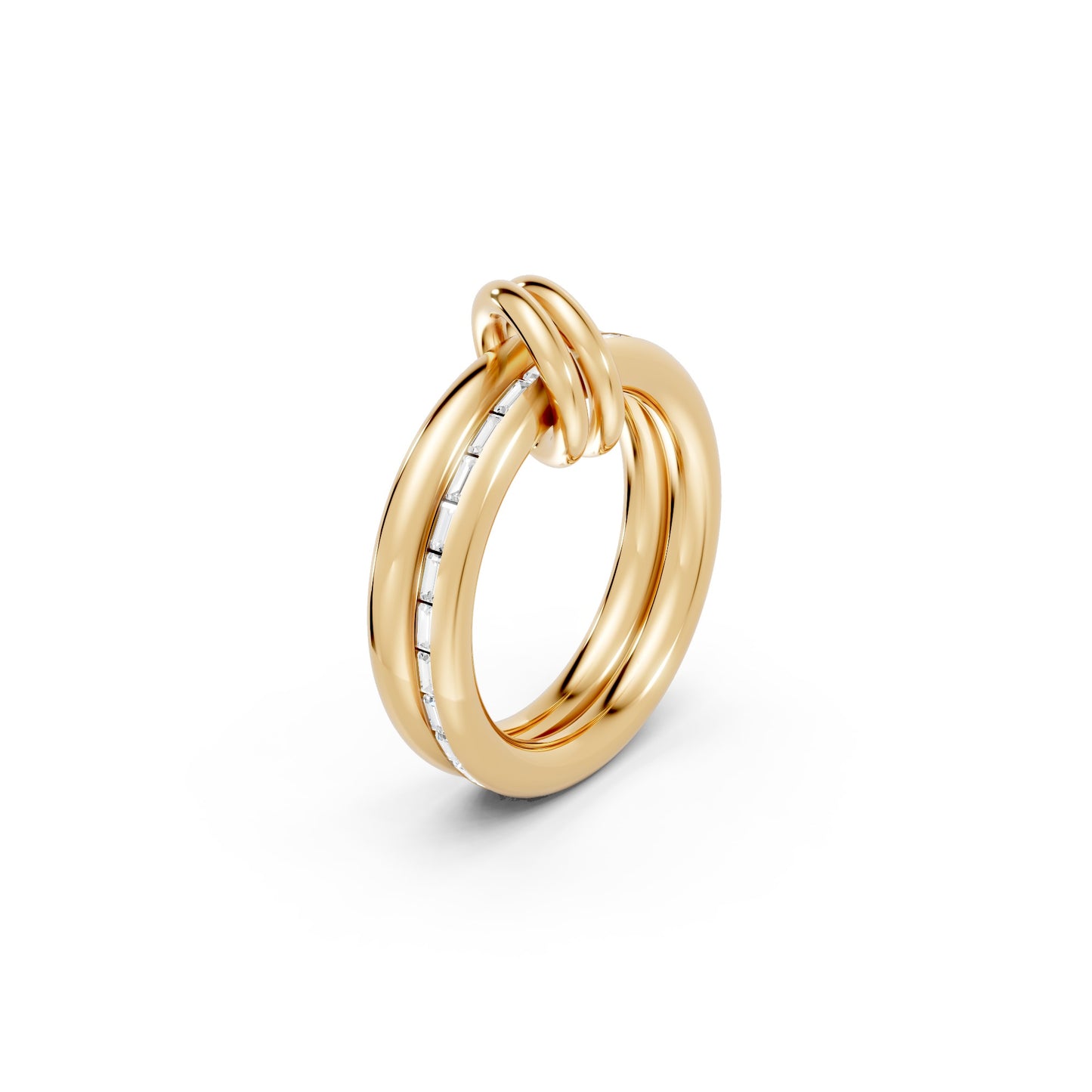 Duo Baguette Ring
