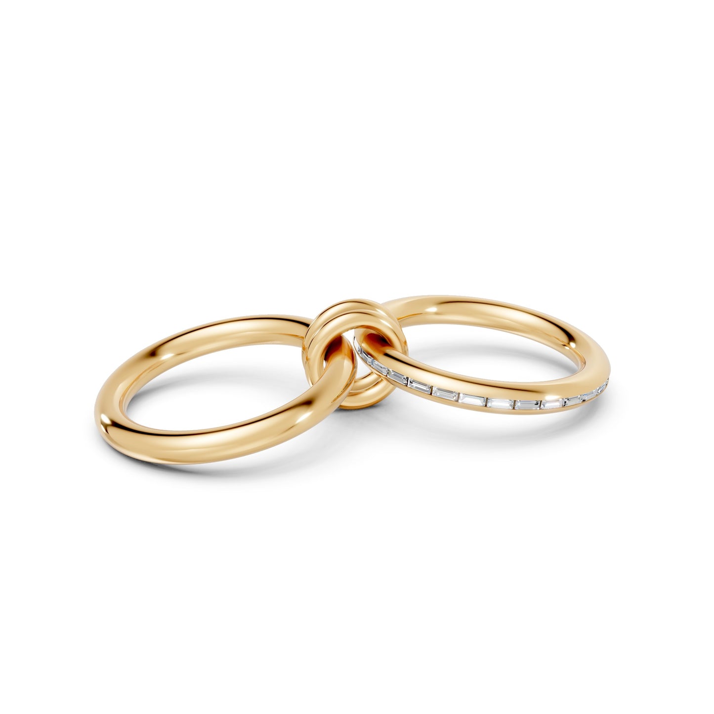 Duo Baguette Ring