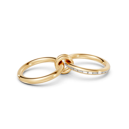 Duo Baguette Ring