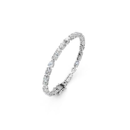 Liora Fancy Shape Tennis Bracelet