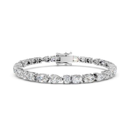 Liora Fancy Shape Tennis Bracelet