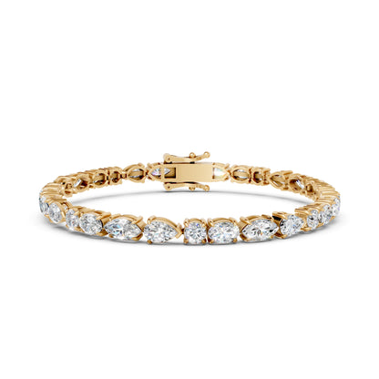 Liora Fancy Shape Tennis Bracelet