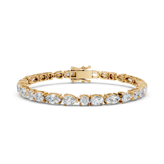 Liora Fancy Shape Tennis Bracelet