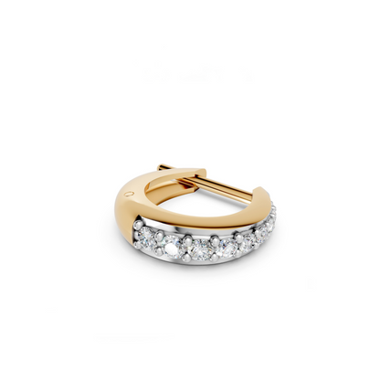Arielle Hoops (Lab Diamonds)