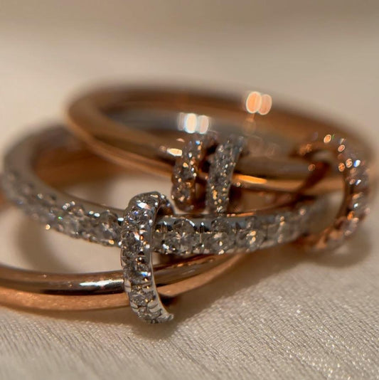 Trinity Pavé Ring
