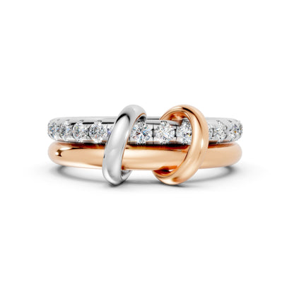 Duo Pavé Ring