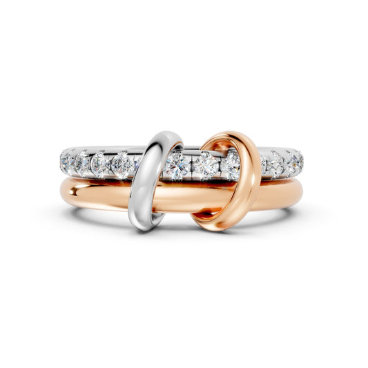 Duo Pavé Ring
