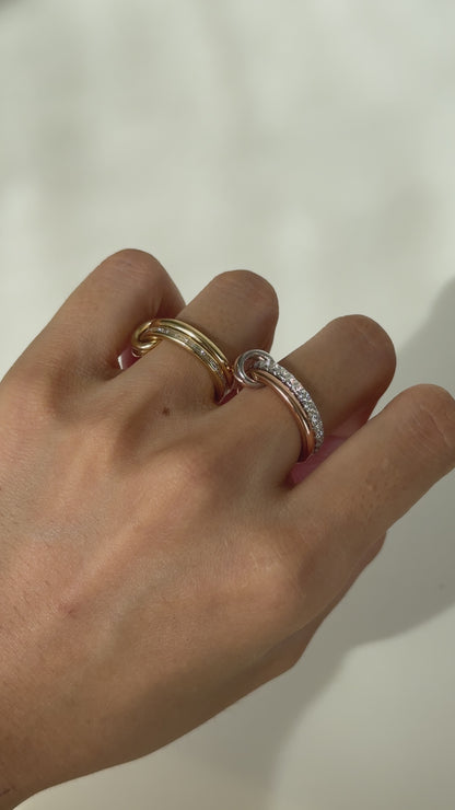 Duo Baguette Ring